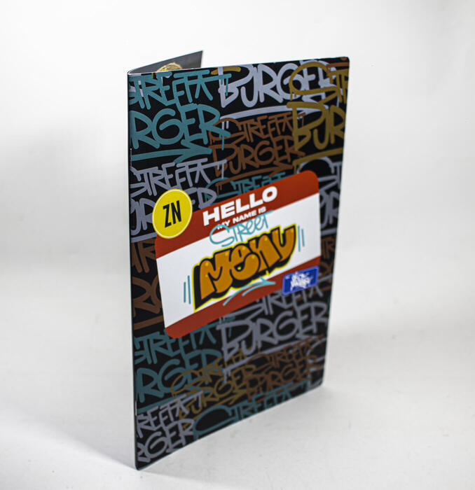 cardápio de street burger — street burger