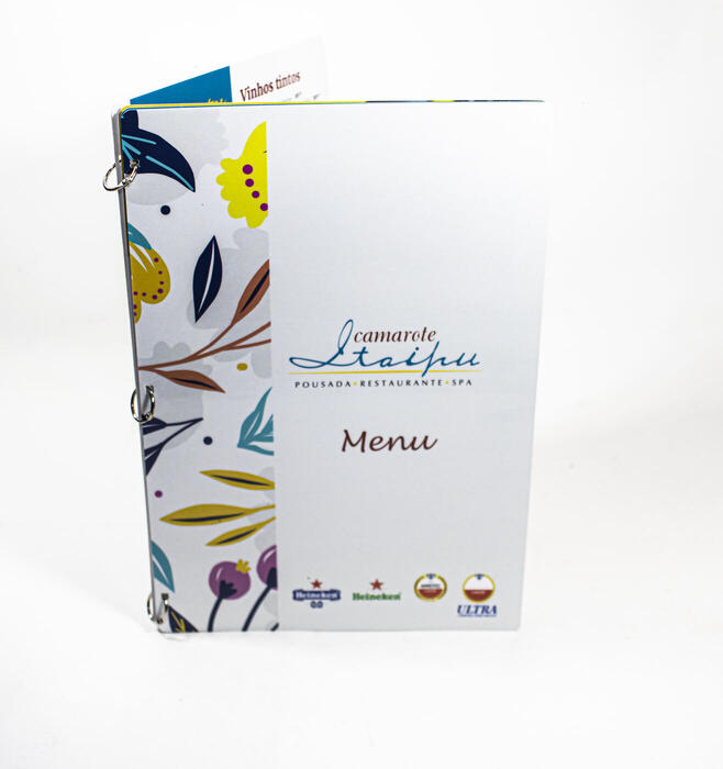 cardápio de amostra teslin — amostra teslin
